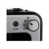 Caso - Design Compact Coffee Maker with Grinder - Pump pressure Not applicable bar - 600 W - Manual - Black/Stainless steel