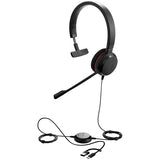 Jabra Evolve 20 Mono MS Headset with USB-C/A Adapter