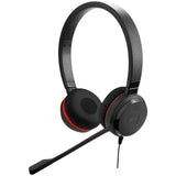 Jabra Evolve 20 Stereo UC Headset with USB-C/A Adapter