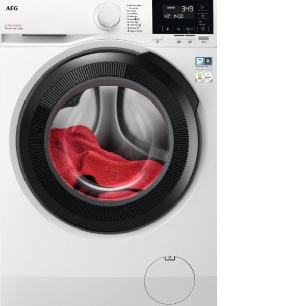 AEG LFR71844SBE 8kg 1400rpm Steam Washing Machine