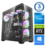 INTOP Ryzen 5 7500F 32GB DDR5 1TB SSD M.2 NVME RTX5060 8GB WIN11