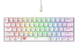 Havit KB903L Transparent White Gaming Keyboard