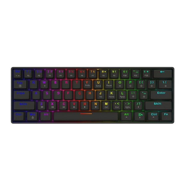 SAVIO BLACKOUT X2 Mechanical Keyboard - OUTEMU Peach Silent, Hot-Swap