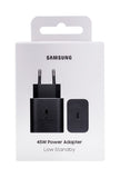 Samsung EP-T4511 45W USB-C Fast Charging Wall Charger - Black