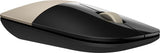 HP Z3700 Gold Wireless Mouse