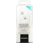 SONY MDREX15AP In-Ear Headphones with Microphone - White
