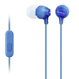 Sony IER-EX15C Wired In-Ear Earbuds with Microphone - Black