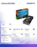 GIGABYTE GeForce RTX 5060 EAGLE OC 8GB GDDR7 Graphics Card