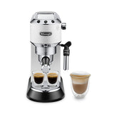 Delonghi - Dedica Pump Espresso - EC685W - Pump pressure 15 bar - Built-in milk frother - Semi-automatic - 1300 W - White