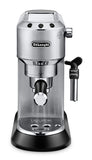 Delonghi - Dedica Espresso Coffee Maker - EC685.M - Pump pressure 15 bar - Built-in milk frother - Semi-automatic - 1300 W - Inox