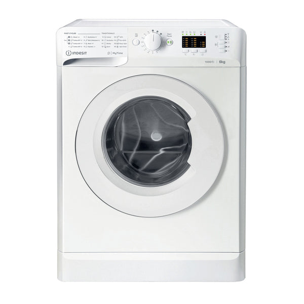 INDESIT MTWSA 61053 W EE Washing Machine, 6kg, 1000rpm, Class D