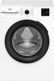 BEKO BM3WFSU37013WW Washing Machine - 7kg, A-Rated, 1000 RPM, Inverter Motor, Steam Cure