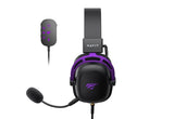 Havit H2002C+U Gaming Headset - Black and Purple