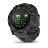 Garmin Instinct 3 - 50mm AMOLED Smartwatch with Carbon Strap, Black