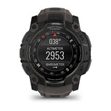 Garmin Instinct 3 - 50mm AMOLED Smartwatch with Carbon Strap, Black