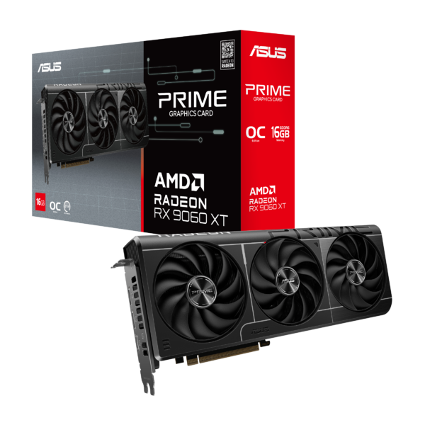 ASUS Prime Radeon RX 9060 XT 16GB OC Edition Graphics Card