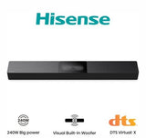 Hisense 2.1 Soundbar System - HS2000 - AUX in - Bluetooth - Wireless connection
