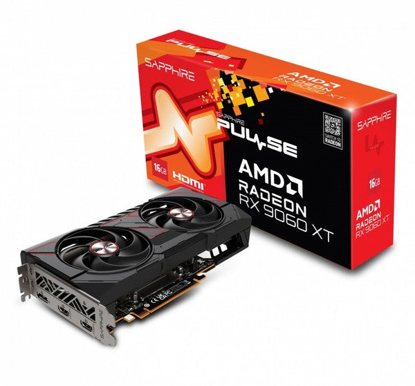SAPPHIRE PULSE AMD Radeon RX 9060 XT Gaming OC 16GB Graphics Card