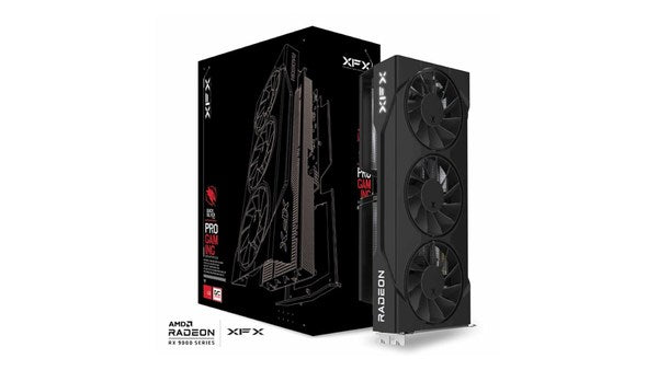 XFX Swift AMD Radeon RX 9060 XT OC Triple Fan 16GB GDDR6 Graphics Card
