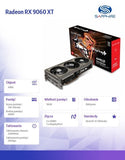 SAPPHIRE NITRO+ AMD Radeon RX 9060 XT GAMING OC 16GB Graphics Card