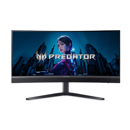 Acer - Predator X34 V3bmiiphuzx Series - 34 " - VA - 21:9 - 180 Hz - 1 ms - 3440 x 1440 pixels - 600 cd/m² - HDMI ports quantity 2 - Black