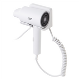 Adler AD 2285 Wall-Mount Hair Dryer - 2000W - 3 Temperature Settings - White