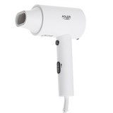 Adler AD 2285 Wall-Mount Hair Dryer - 2000W - 3 Temperature Settings - White