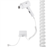 Adler AD 2285 Wall-Mount Hair Dryer - 2000W - 3 Temperature Settings - White