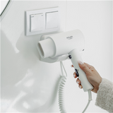 Adler AD 2285 Wall-Mount Hair Dryer - 2000W - 3 Temperature Settings - White