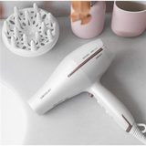 Cecotec IoniCare 5300 Maxi Aura Hair Dryer - 2200W, Ionic, Diffuser - White