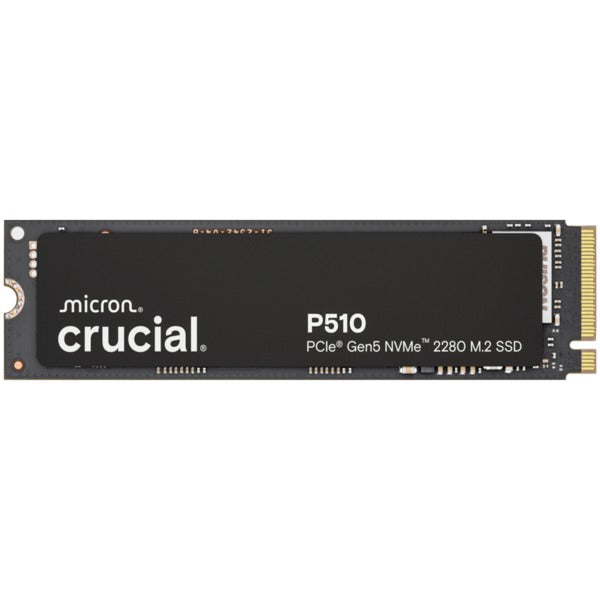Crucial P510 2TB PCle Gen5 NVMe Write speed 8700 MB/s-Read speed 10000 MB/s