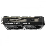 Graphics Card-ASUS-NVIDIA GeForce RTX 5060 Ti-8 GB-GDDR7-128 bit-PCIE 5.0 16x-Dual Slot Fansink-1xHDMI-3xDisplayPort-DUAL-RTX5060TI-O8G