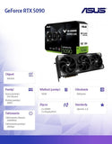 ASUS TUF Gaming GeForce RTX 5090 32GB GDDR7 OC Edition Graphics Card