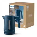 Philips - Kettle - HD9411/70 3000 series - Electric - 2200 W - 1.7 L - Plastic - 360° rotational base - Blue