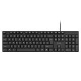 Savio KB-01 USB QWERTY Keyboard - Black