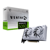 MSI GeForce RTX 5060 8GB VENTUS 2X OC WHITE Graphics Card