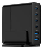 Gembird TA-UC-2A2C-PD65-01-BK 65W USB-C PD & USB-A Fast Charger - Black