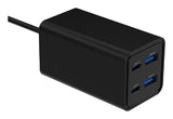Gembird TA-UC-2A2C-PD65-01-BK 65W USB-C PD & USB-A Fast Charger - Black