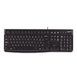 LOGITECH K120 Corded USB Keyboard - Black (US Layout)