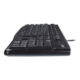 LOGITECH K120 Corded USB Keyboard - Black (US Layout)