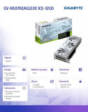 GIGABYTE GeForce RTX 5070 EAGLE OC ICE SFF 12GB Graphics Card