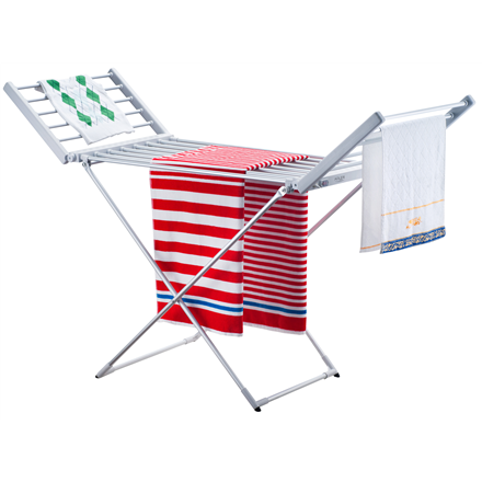Adler AD 7821 Foldable Electric Clothes Drying Rack - 220W - Silver/White