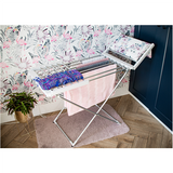 Adler AD 7821 Foldable Electric Clothes Drying Rack - 220W - Silver/White