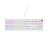 Genesis Thor 404 Mechanical Gaming Keyboard - Outemu Peach Silent - White