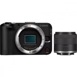 Canon EOS R50 + RF-S 18-45mm (White) + Mount Adapter EF-EOS R