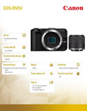 EOS R50 V Mirrorless Camera + RF-S 14-30mm F4-6.3 IS STM PZ CONTENT CREATOR 6895C028