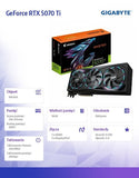 GIGABYTE AORUS GeForce RTX 5070 Ti MASTER 16GB GDDR7 Graphics Card