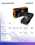 GIGABYTE GeForce RTX 5090 WINDFORCE OC 32GB Graphics Card