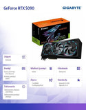 Gigabyte GeForce RTX 5090 AORUS MASTER 32GB Graphics Card