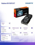 GIGABYTE Radeon RX 9070 XT GAMING OC 16GB GDDR6 Graphics Card